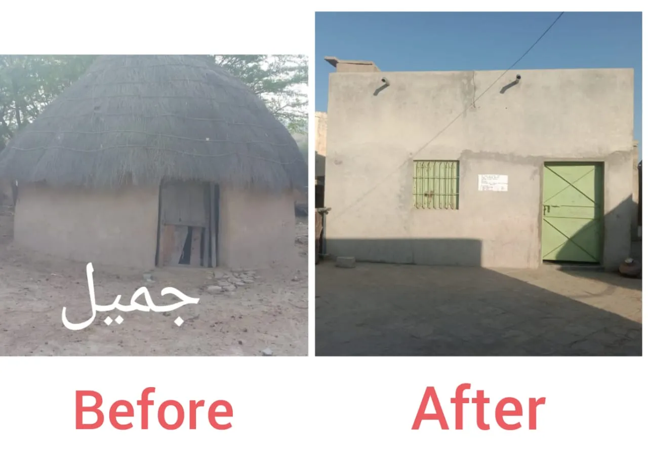 Rebuilding houses